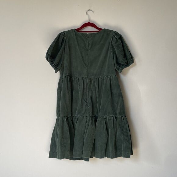 Madewell Dresses & Skirts - Madewell Green Corduroy Mini Dress